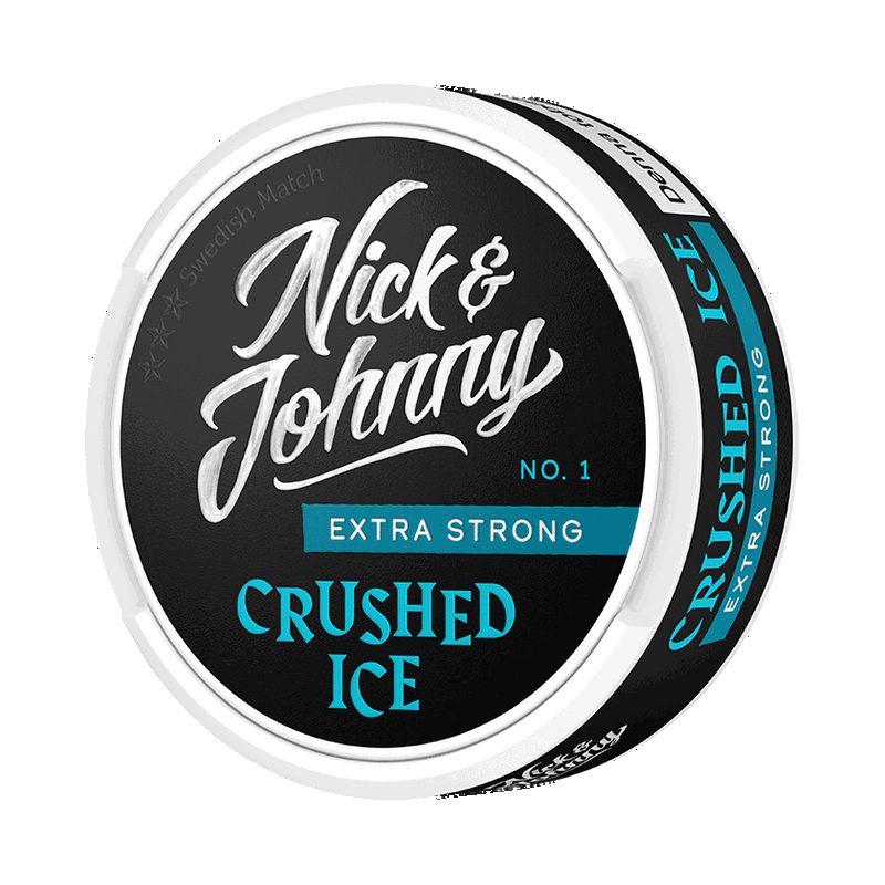 Nick & Johnny Crushed Ice Extra Strong Portion