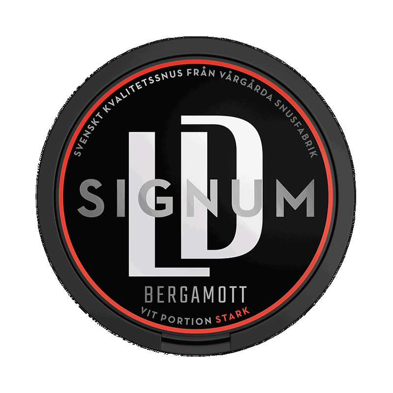 LD Signum Bergamott Vit Portion Stark