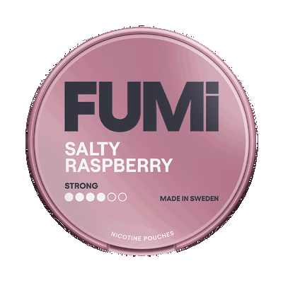 Fumi Salty Raspberry Strong fram