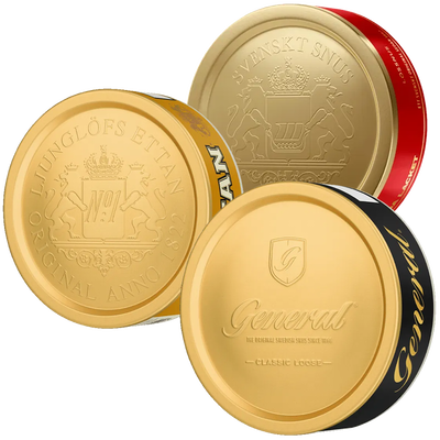 Lössnus Mixpack 3-pack