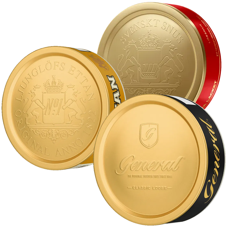 Lössnus Mixpack 3-pack