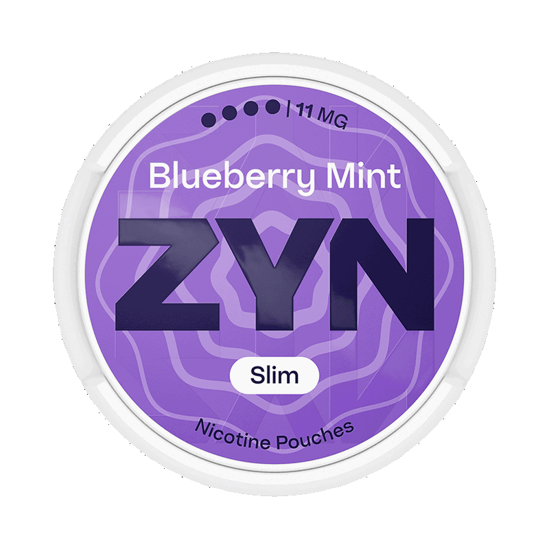 ZYN Blueberry Mint Slim Extra Strong