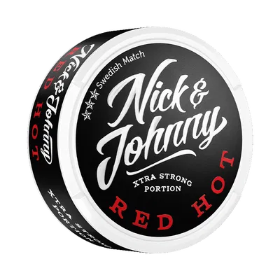 Nick & Johnny Red Hot Extra Strong Portion