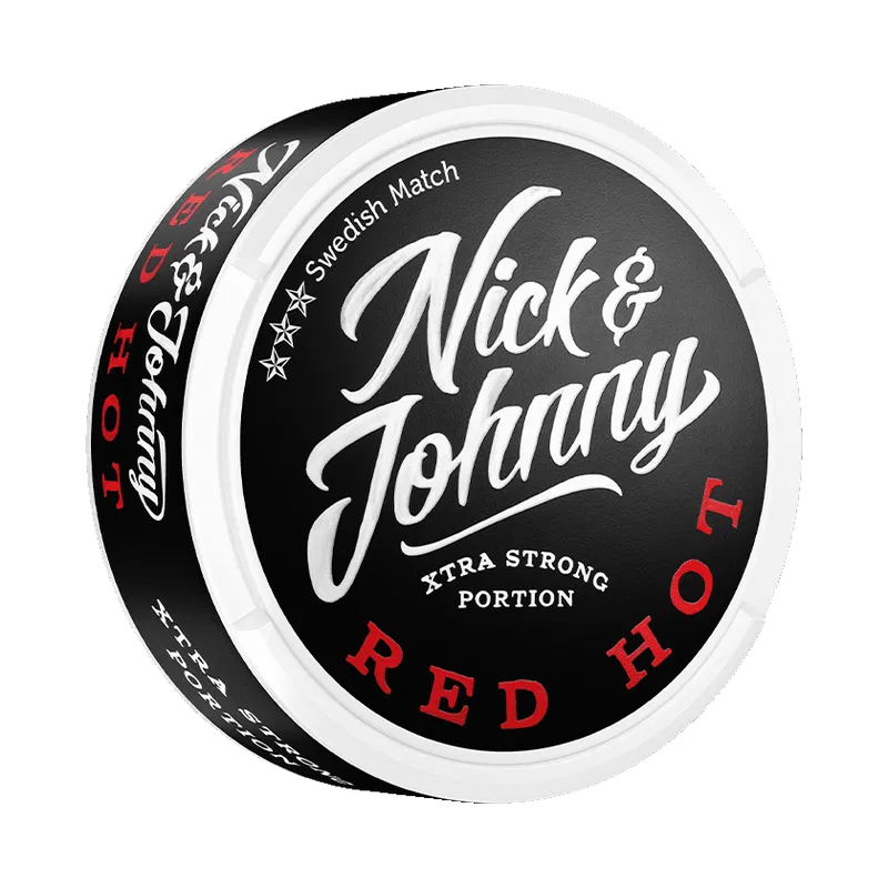 Nick & Johnny Red Hot Extra Strong Portion