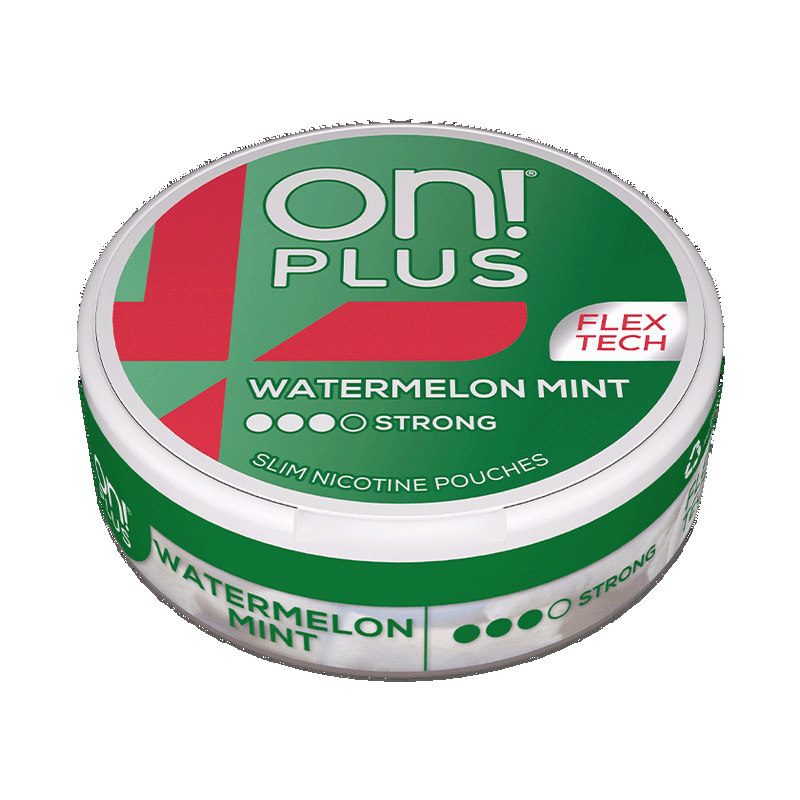 on! Plus Watermelon Mint Strong