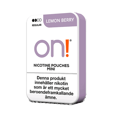 on! Licorice Lemon Berry Regular Mini