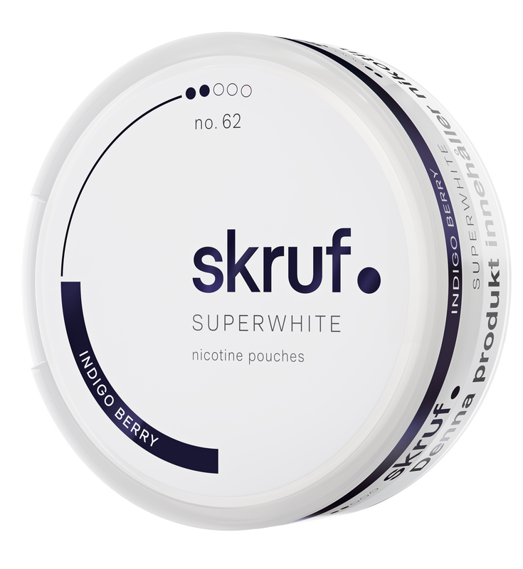 Skruf Superwhite No. 62 Indigo Berry