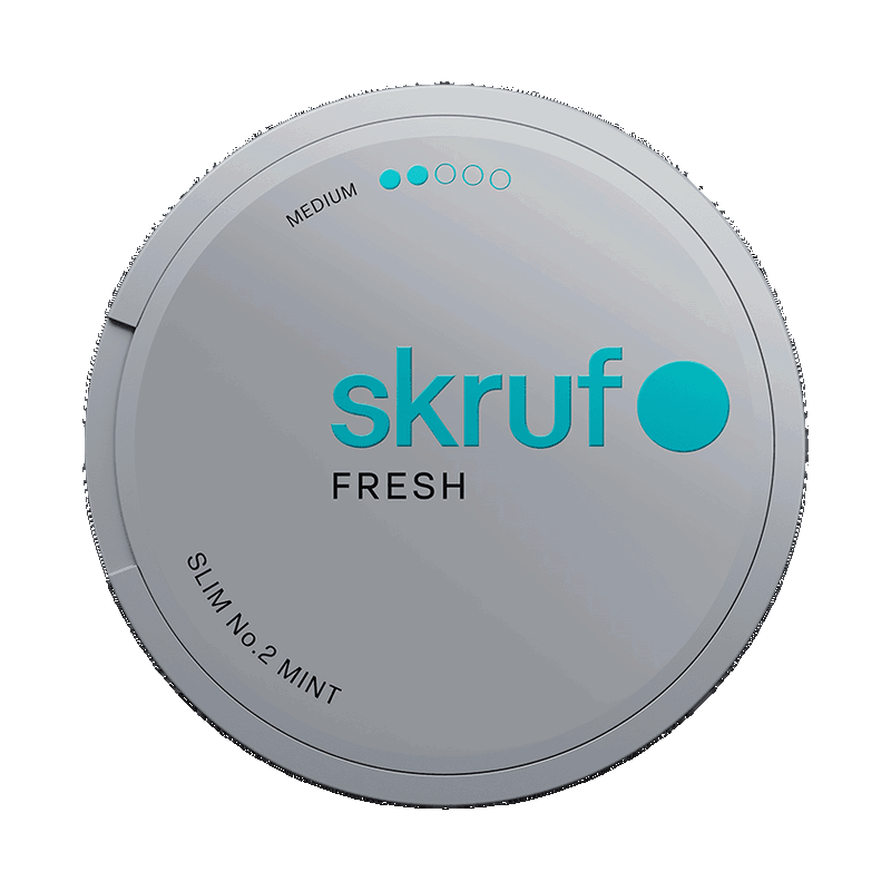 Skruf Fresh No. 2 Slim White Mint Medium
