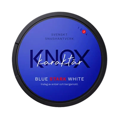 KNOX Karaktär Blue Stark White fram