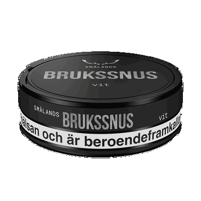 Smålands Brukssnus Vit Portion