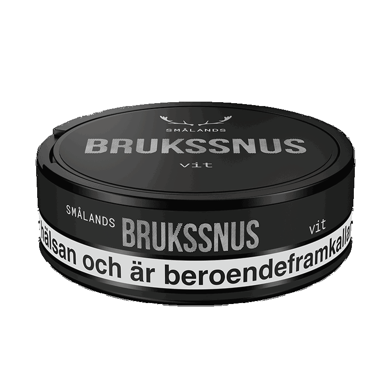 Smålands Brukssnus Vit Portion