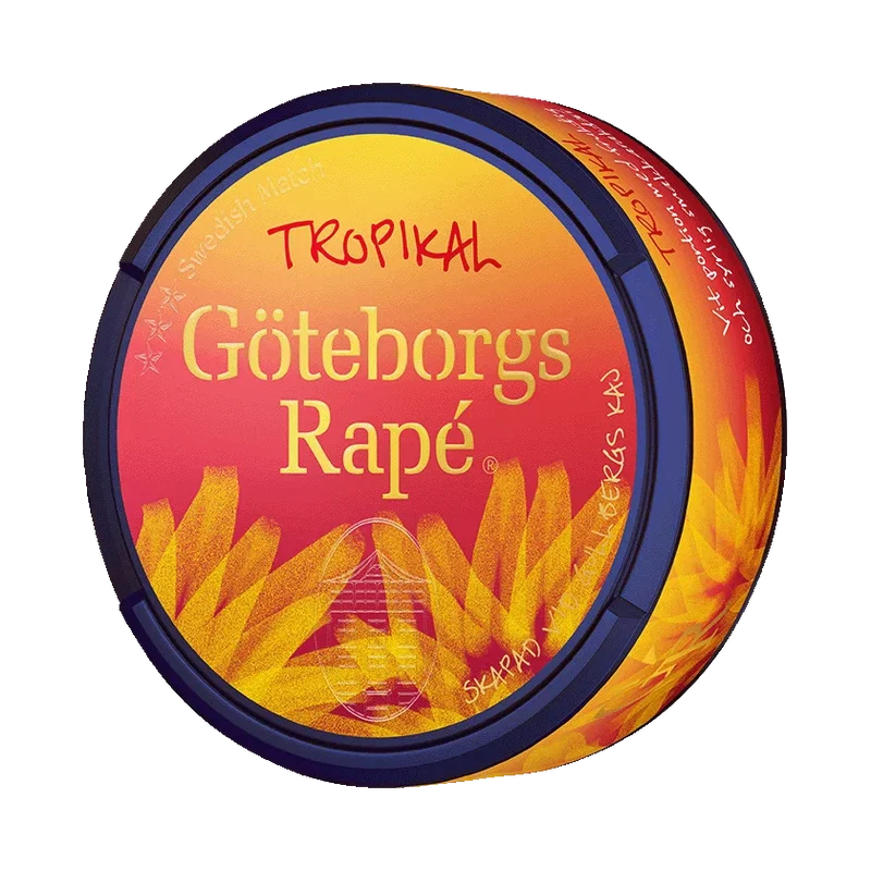 Göteborgs Rapé Tropikal Vit Portion