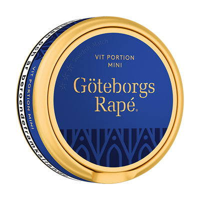 Göteborgs Rapé Mini Vit Portion