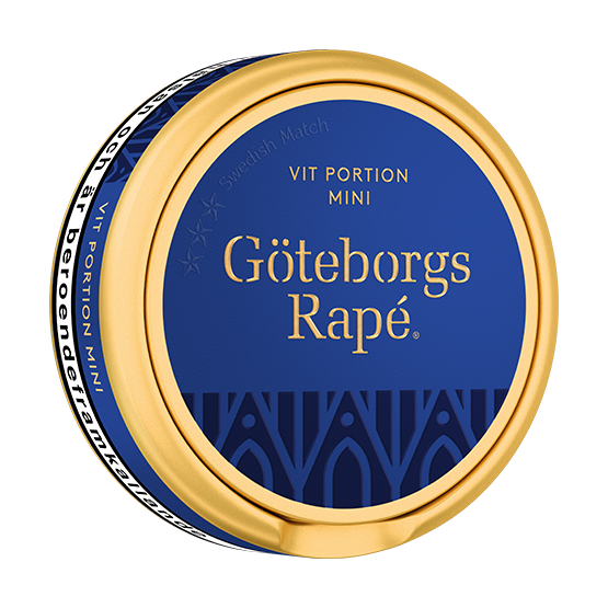 Göteborgs Rapé Mini Vit Portion
