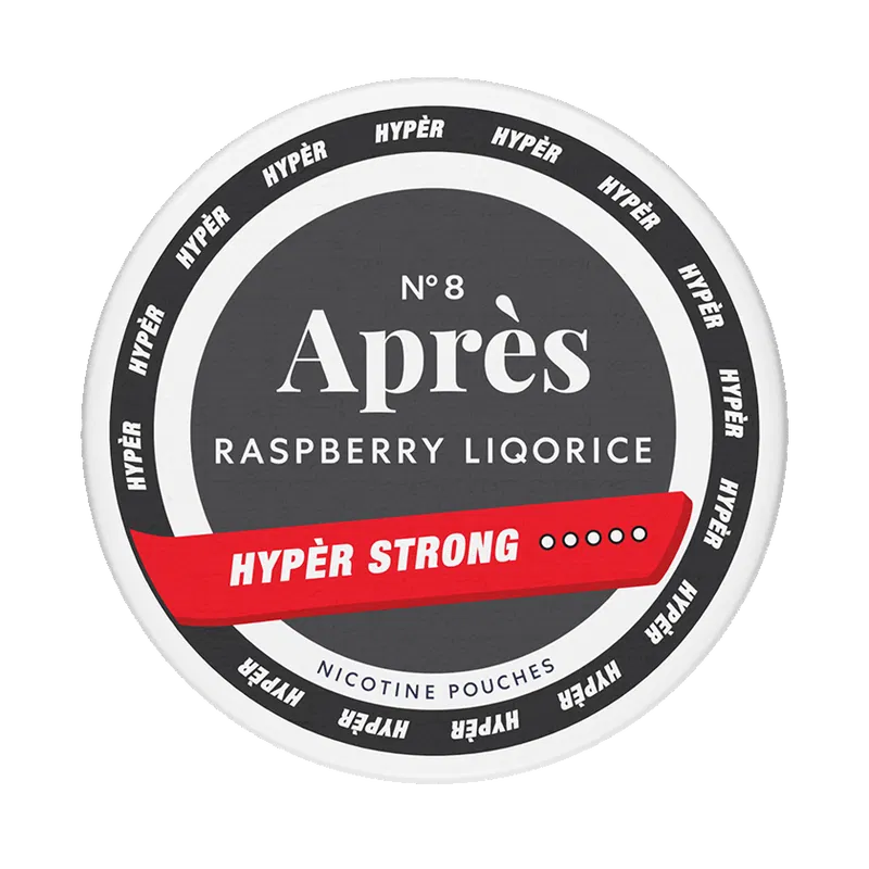 Après Raspberry Liqorice Hypèr Strong N°8