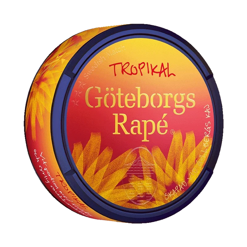 Göteborgs Rapé Tropikal Vit Portion