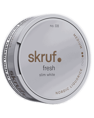 Skruf No. 8 Nordic Liquorice Medium