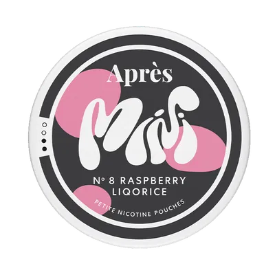 Après Raspberry Liqorice Normal Mini N°8 fram