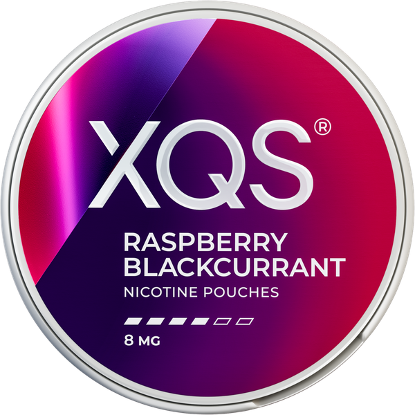 XQS Raspberry Blackcurrant 8 MG