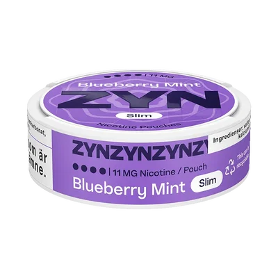 ZYN Blueberry Mint Slim Extra Strong