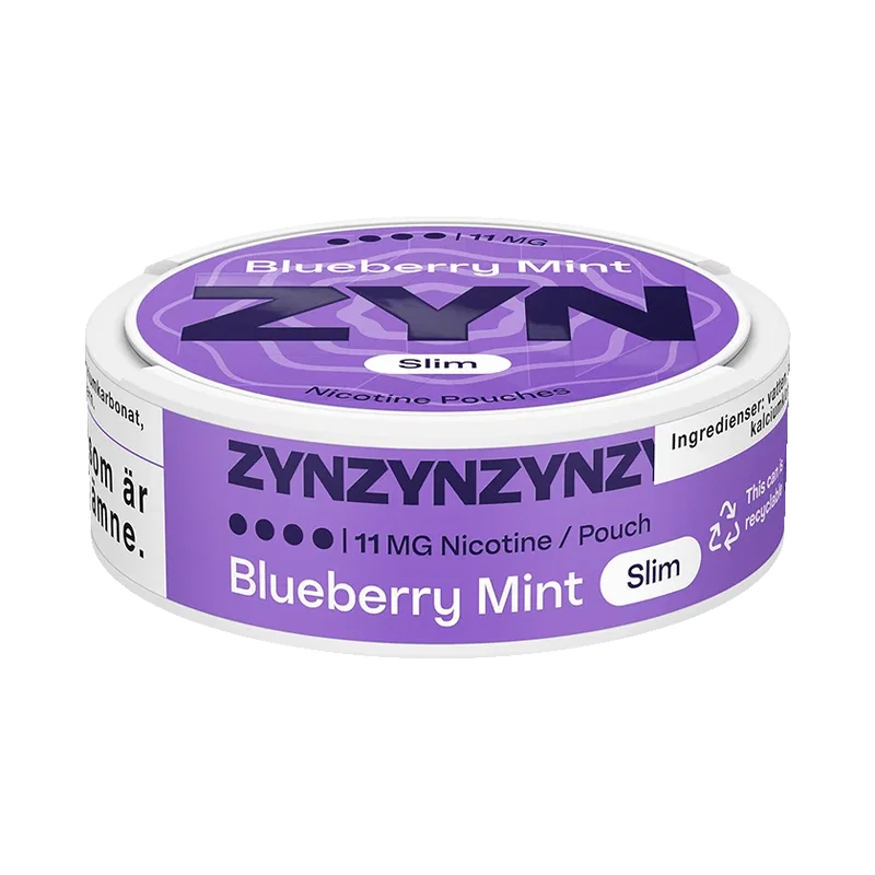 ZYN Blueberry Mint Slim Extra Strong