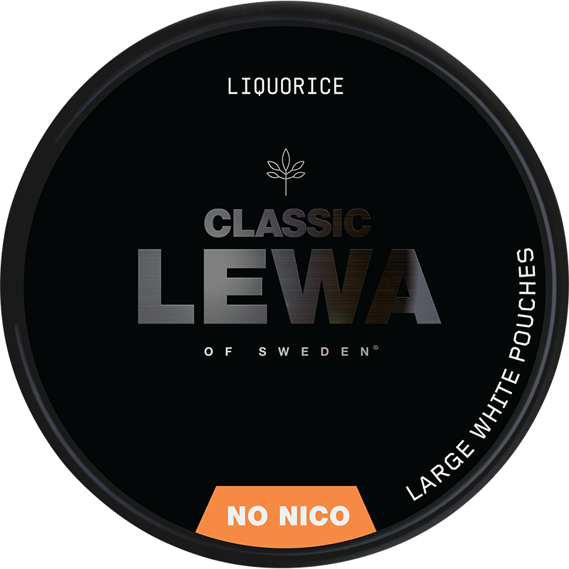 LEWA Classic Liquorice Nikotinfritt