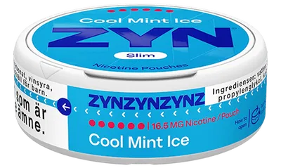 ZYN Cool Mint Ice Slim Ultra Strong