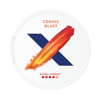 X Cosmic Blast Slim Extra Strong fram