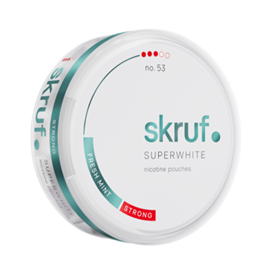 Skruf Superwhite No. 53 Fresh Mint Strong