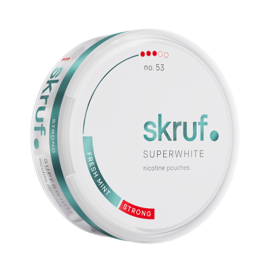 Skruf Superwhite No. 53 Fresh Mint Strong