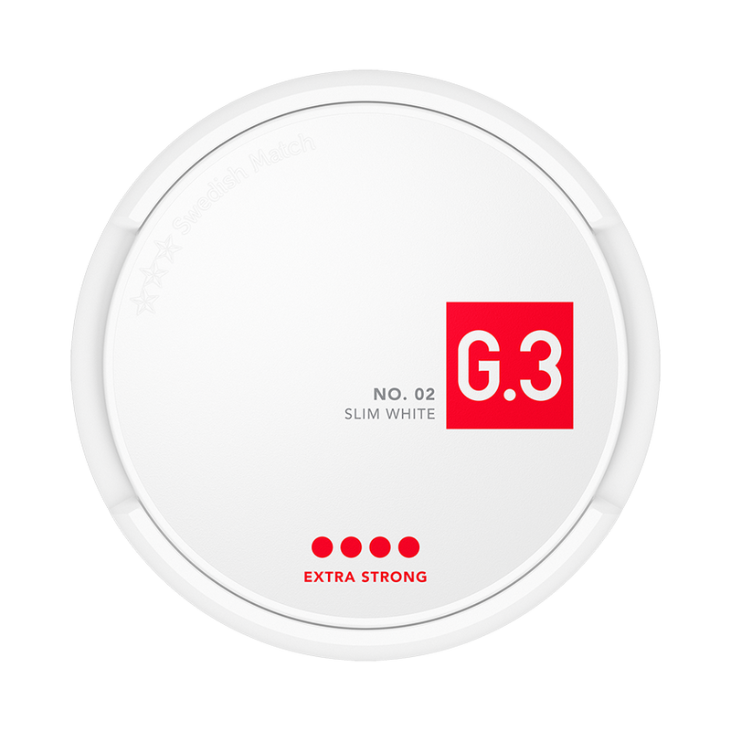 G.3 Slim Extra Strong White Portion