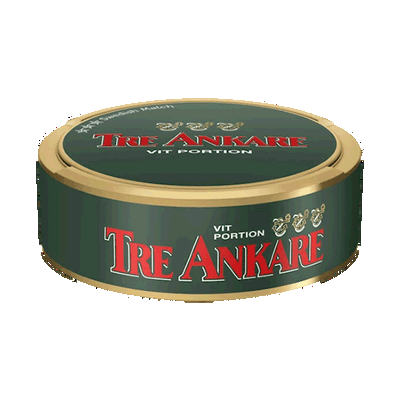 Tre Ankare Vit Portion
