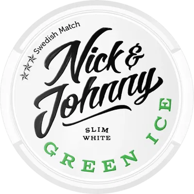 Nick & Johnny Green Ice Slime White Portion fram