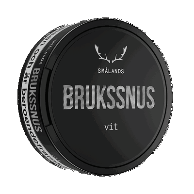 Smålands Brukssnus Vit Portion