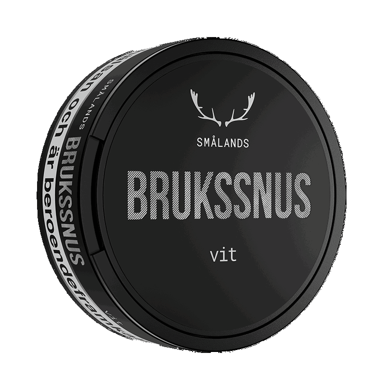 Smålands Brukssnus Vit Portion