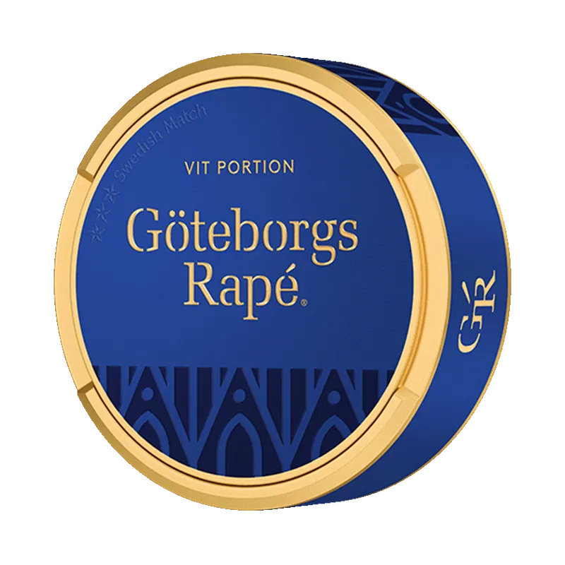 Göteborgs Rapé Vit Portion