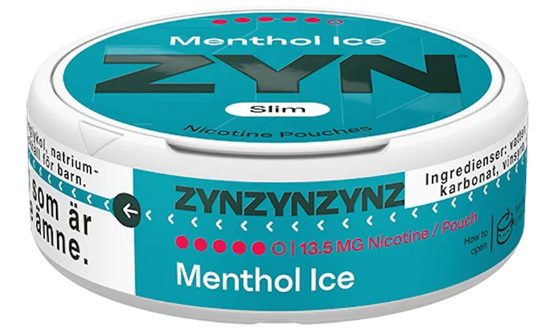 ZYN Menthol Ice Slim Super Strong