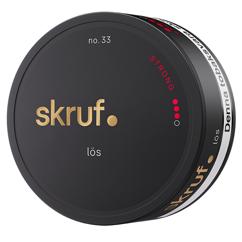 Skruf No. 33 Lös Strong