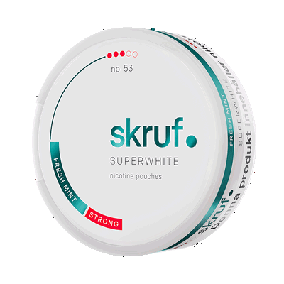Skruf Superwhite No. 53 Fresh Mint Strong