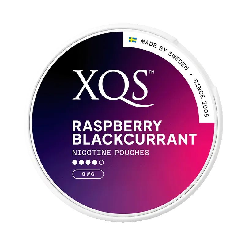 XQS Raspberry Blackcurrant Slim Strong
