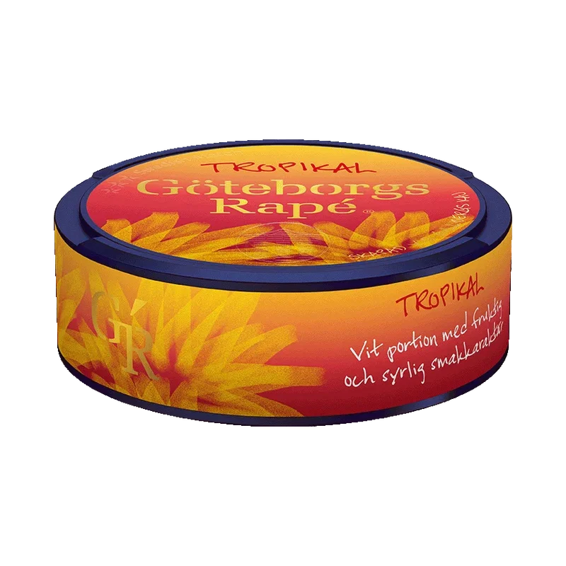 Göteborgs Rapé Tropikal Vit Portion