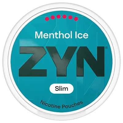 ZYN Menthol Ice Slim Ultra Strong fram