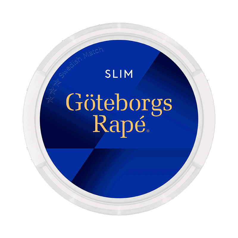 Göteborgs Rapé Slim Vit Portion
