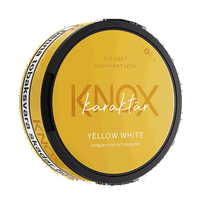 Knox Karaktär Yellow White