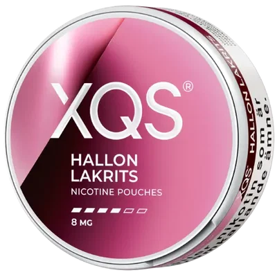 XQS Hallon Lakrits Slim 8 MG