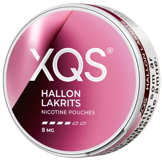 XQS Hallon Lakrits Slim 8 MG