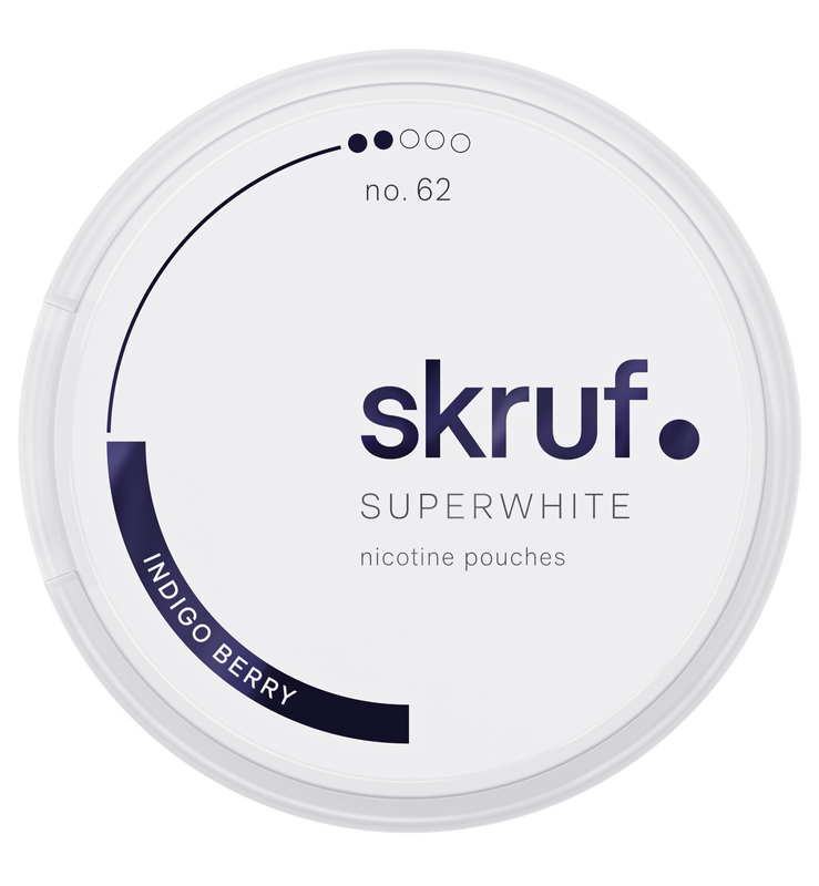 Skruf Superwhite No. 62 Indigo Berry