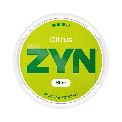 ZYN Citrus Slim Strong fram