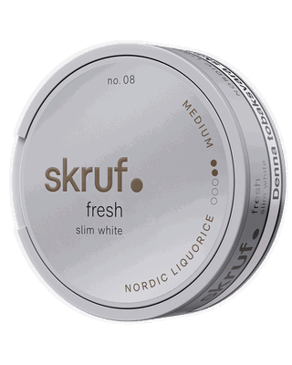 Skruf No. 8 Nordic Liquorice Medium