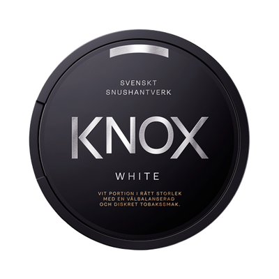 Knox White Portion fram